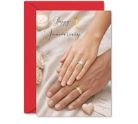 Romantic 1st Anniversary Card, Celebrating Your First Year Together