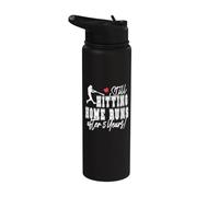 Romantic 5th Baseball Wedding Anniversary - Married 5 Years Stainless Steel Insulated Water Bottle