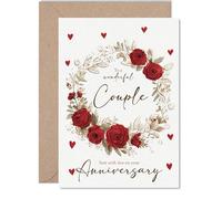 Romantic Anniversary Card for Couple
