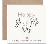 Romantic Anniversary Card, Warm Words for Your Favourite Person