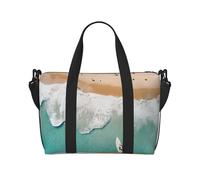 (Romantic Beach) Waterproof Lightweight Hand Travel Bag - Large Carry-On for 3-5 Day Trips | Air Travel, Sports, Weekend Use | Men & Women (1-Pack)