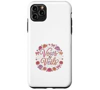 Romantic Bride Veil Floral Love Story Design Case for iPhone 11 Pro Max