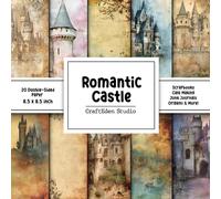 Romantic Castle Scrapbook Paper: Decorative double sided craft paper fantasy castles themed for scrapbooking, card making, junk journal