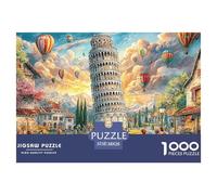 Romantic Colosseum Street SceneDeluxe Jigsaw Puzzles for Adults Featuring 1000 Intricate And Challenging Educational Puzzle Pieces - Crafted to Be An Exceptional Gift Jigsaw Puzzles for Adults And Yo