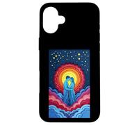Romantic Couple Infinity Together Love Clouds Bride Souls Case for iPhone 16 Plus
