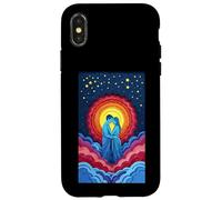 Romantic Couple Infinity Together Love Clouds Bride Souls Case for iPhone X/XS