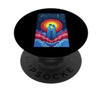 Romantic Couple Infinity Together Love Clouds Bride Souls PopSockets Adhesive PopGrip