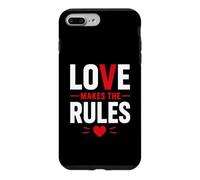 Romantic Couple Quote Valentine's Day Love Makes The Rules Case for iPhone 7 Plus/8 Plus
