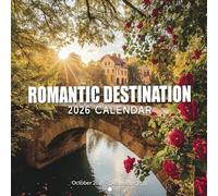 Romantic Destination Calendar 2026: Dreamy getaway views for every month of the year