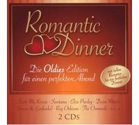 ROMANTIC DINNER OLDIES (SANTANA/ELVIS PRESLEY/DEAN MARTIN/+) 2 CD 40 TRACKS NEW