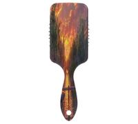 Romantic Dusk by the River Cushion Hair Brush, Anti Static Comb, Hair Brush Women