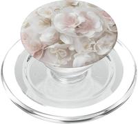 Romantic Elegant Floral Pattern Delicate Roses PopSockets PopGrip for MagSafe