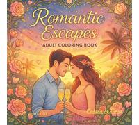 Romantic Escapes: Adult Coloring Book