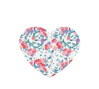 Romantic Fancy Floral Birds Butterfly Printing 10 Pcs Car Air Freshener Fragrant Sheets,Car Hanging Accessories With Strings For Decor