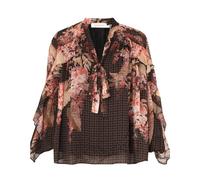 Romantic Flutter Blouse - female - Zimmermann - Blouses - Brown - S - Blouses & Shirts S