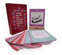 Romantic Gift for Your Partner - 104 Meaningful Love Messages on 52 Double-Sided Cards with Wooden Stand - A Keepsake of Why I Love You