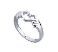 Romantic Hands Than Heart Couple Ring For Women Men Wedding Birthday Gifts Love Gesture Fashion Charm Rings Jewelry Fashion design