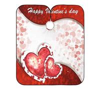 Romantic Heart Barber Cape Easy Clean Hairdressing Apron Adjustable Haircut Capes For Home Beauty Shops Barbershop 140X168Cm