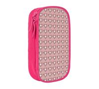 Romantic Heart Print Practical Pencil Bag School Supplies Pens Pencils Art Accessories Various Occasion