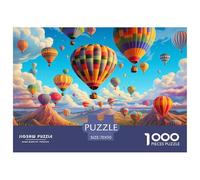 Romantic Hot Air Balloon Jigsaw Puzzle 1000 Pieces Puzzles 70x50cm/1000pcs Gift For Kids Stress Reliever Family Game DIY Cardboard