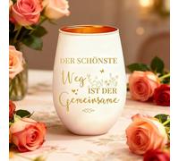 Romantic Lantern with Engraving The Most Beautiful Way, Elegant Wedding Gift for Newlyweds, Perfect Anniversary Gift for Him and Her, Tea Light Holder for Wedding Anniversary and Engagement