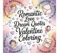 Romantic Love Dream Quotes Valentine Coloring: Celebrate love, romance, and heartfelt emotions with beautiful valentine-inspired quote coloring pages.