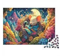 Romantic Mice Puzzle Mouse in Fantasy Underwater Adult Jigsaws 1000Pc Fun And Challenging Family Game for Home 52x38cm/1000pcs
