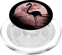 Romantic Moon Flamingo | Ocean Surf Night Halloween PopSockets PopGrip for MagSafe