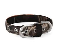 Romantic Mustang Dog Collar Adjustable Soft and Comfortable Puppy Collars with Metal Buckle Pet Collar for Small Medium Pet