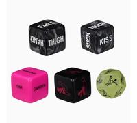 Romantic Naughty Dice Set for Adults Games, Glow-in-The-Dark Date Night Dice Couples Gift, Fun Night Dating Games for Adult, Love Dice, Valentines Day Gifts for Her Him Men Women Anniversary Couples