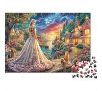 Romantic Night 1000 Piece Adult Jigsaws | Impossible Hard Challenging Puzzle Princess by Scenic Waters Educational Decompression Game 38x26cm/1000pcs