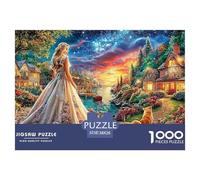 Romantic Night 1000 Puzzles Adults Puzzle Kids Age Gifts Puzzle Game Difficult Impossible Decompression 38x26cm/1000pcs