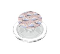 Romantic Painted Swans, Pretty Swan on Pink Lace PopSockets PopGrip for MagSafe