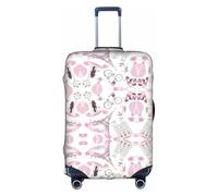 Romantic Paris Butterfly Eiffel Luggage Cover Suitcase Trolley Case Protector Elastic Washable Anti Scratch Fit 18-32 Inch