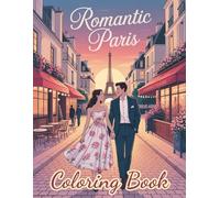 Romantic Paris Coloring Book