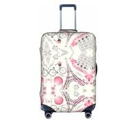 Romantic Paris Eiffel Tower Bycicle. Luggage Cover Suitcase Trolley Case Protector Elastic Washable Anti Scratch Fit 18-32 Inch