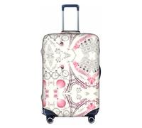 Romantic Paris Eiffel Tower Bycicle. Luggage Cover Suitcase Trolley Case Protector Elastic Washable Anti Scratch Fit 18-32 Inch