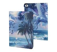 Romantic Pegasus Beach Night Slim Case Compatible with iPad 10th 9th 8th 7th Generation 2022 2021 2020 2019 Protective Cover Stand