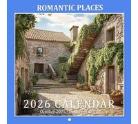 Romantic Places Calendar 2026