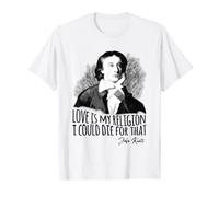 Romantic Poet Poetry Writing Author Quote John Keats T-Shirt