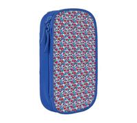 Romantic Red Heart Print Practical Pencil Bag School Supplies Pens Pencils Art Accessories Various Occasion