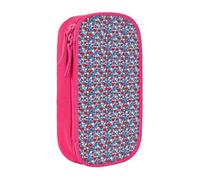 Romantic Red Heart Print Practical Pencil Bag School Supplies Pens Pencils Art Accessories Various Occasion