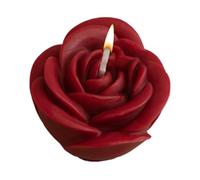 Romantic Roses Flower Decor, Aromatherapy Candles, Flower Shaped Scented Candle, Soy Wax Decoration for Table, Fireplace Room, Birthday, About 5.3x3.5cm Size