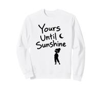 Romantic Spooky Couples Yours Until Sunrise Sweatshirt