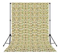 Romantic Sunflowers Printed Photography Drape, Foldable Polyester Background, Easy Hang Rod Pocket Studio Prop