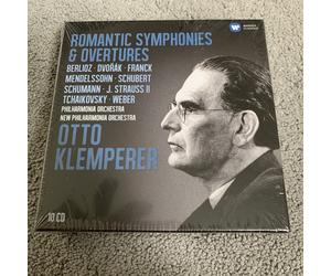 Romantic Symphonies & Overtures (2015) Otto Klemperer CD Box Set New Sealed