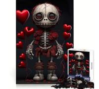 Romantic Voodoo Doll Hard Jigsaw Puzzle for Adults 1000 Pieces Fine Logic Toy Calm Fun Neat Edge Thoughtful Gift (50x75cm)