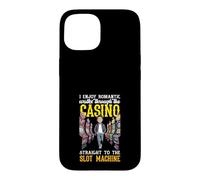 Romantic Walks Through Casino To The Slot Machine Case for iPhone 15