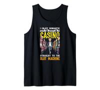Romantic Walks Through Casino to The Slot Machine Tank Top