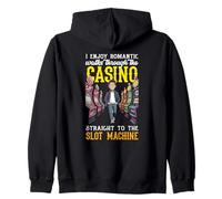 Romantic Walks Through Casino To The Slot Machine Zip Hoodie